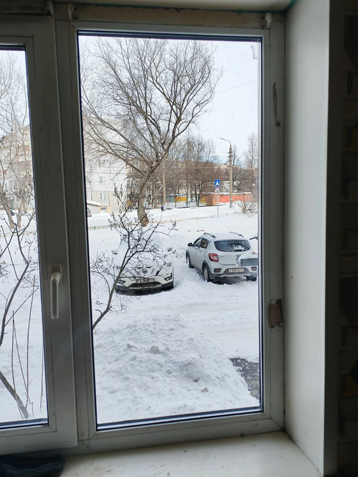Заменили стеклопакет